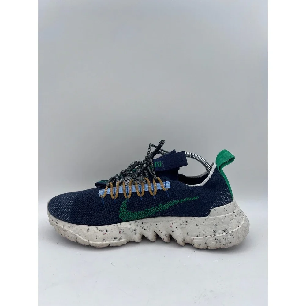 Nike Space Hippie 01 Obsidian Blue Green Crater Foam‎ DJ3056-400 Mens 9.5
